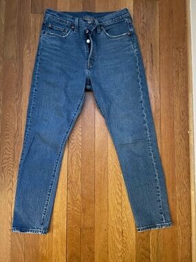 Levi's Slim Straight Blue Denim Jeans
